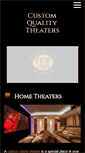 Mobile Screenshot of customqualitytheaters.com